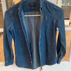 Ralph Lauren denim blouse